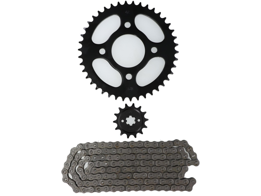 KIT TRACCION BAJAJ BOXER BM 150/DISCOVER 125 MAS (4H) (R) 