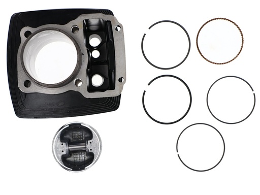 [XM-30306-000-K] KIT CILINDRO CG200 196 VARILLA OHV (NEGRO) 
